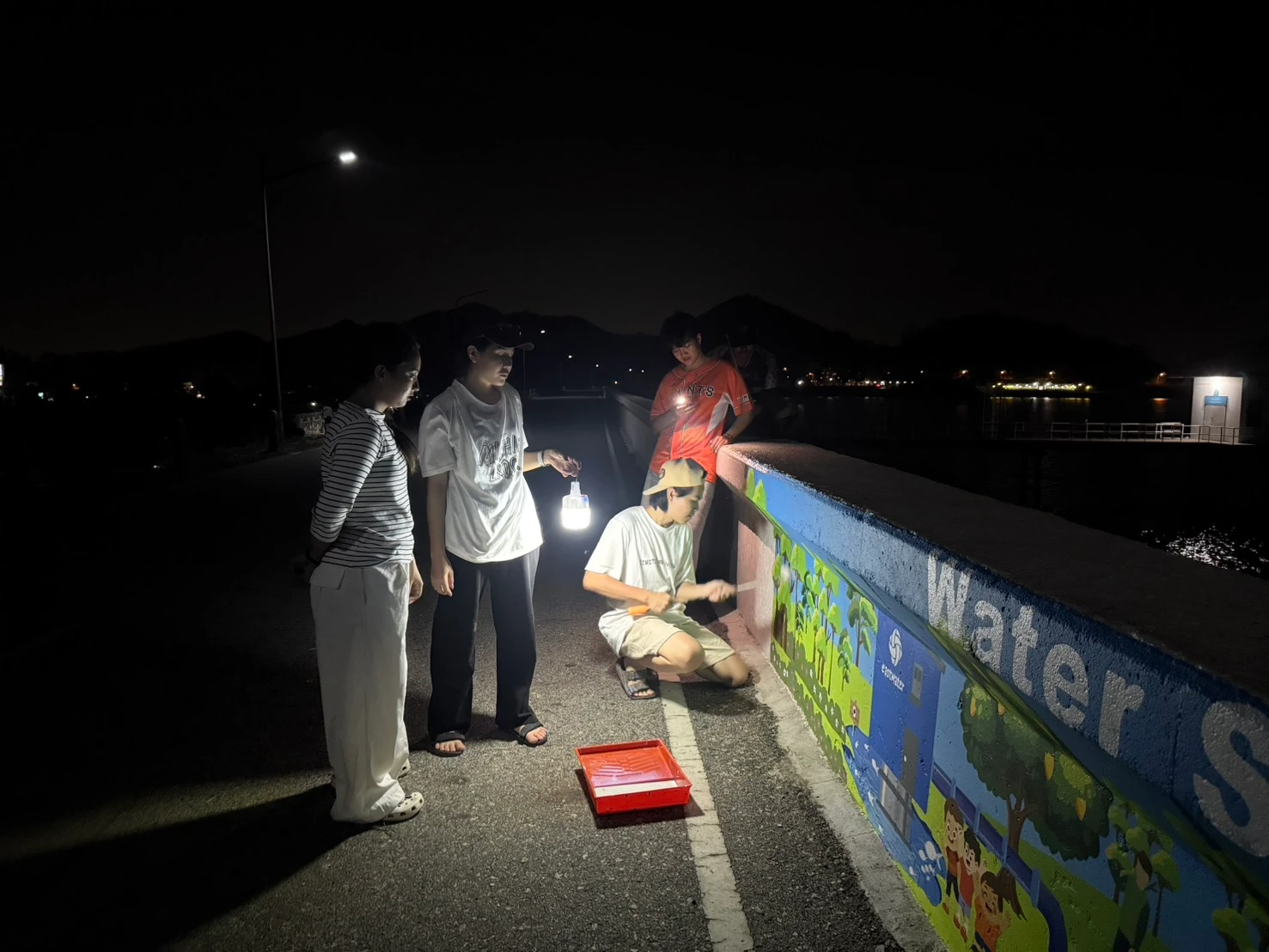 Bang Phra Reservoir wall painting by PhanatchaNuch 14