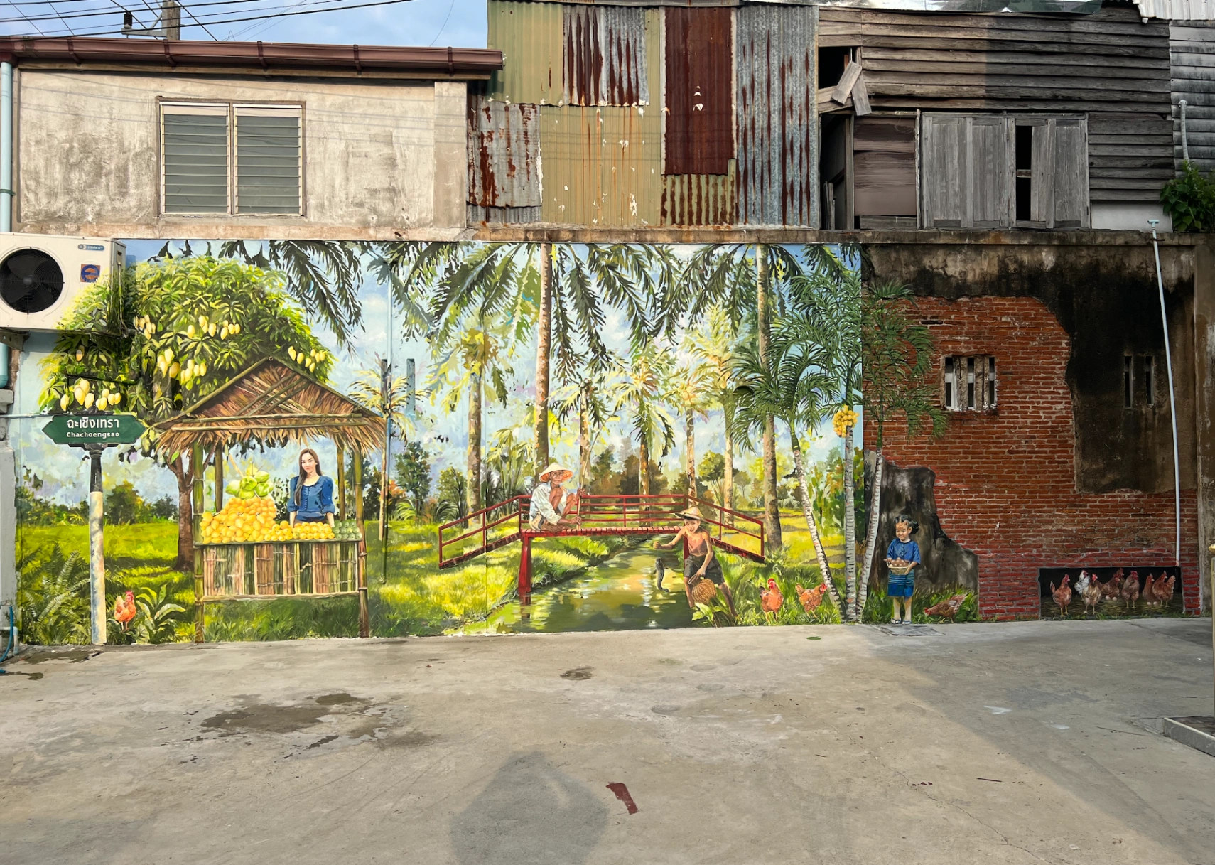 TATChachoengsao wall painting by PhanatchaNuch